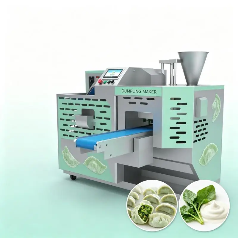 Automatic Dumpling Making Equipment Commercial Dough Wrapper Filling Forming Machine for High Output Food Production