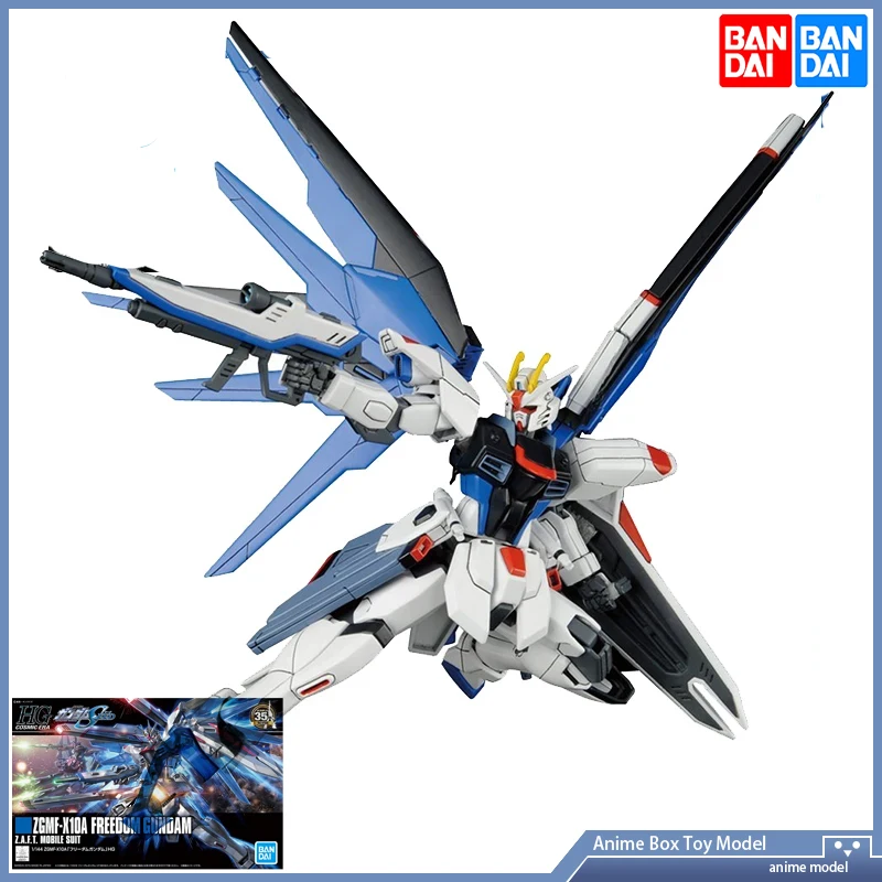 Gundam BANDAI HGUC 192 ZGMF-X10A REVIVE Freedom Gundam Assembly Plastic Model Kit Action Toy Figures Anime Gift