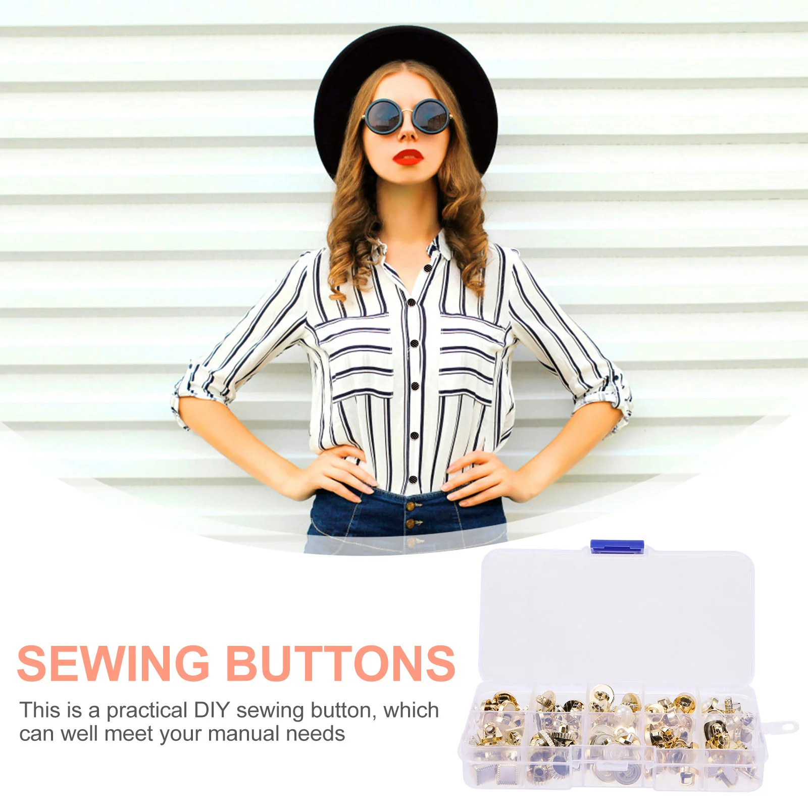 

Pearl Buttons Alloy Sewing Buttons For Clothing Hats Sweaters Diy Decoration Button Pack Metal Fastener Craft Accessories