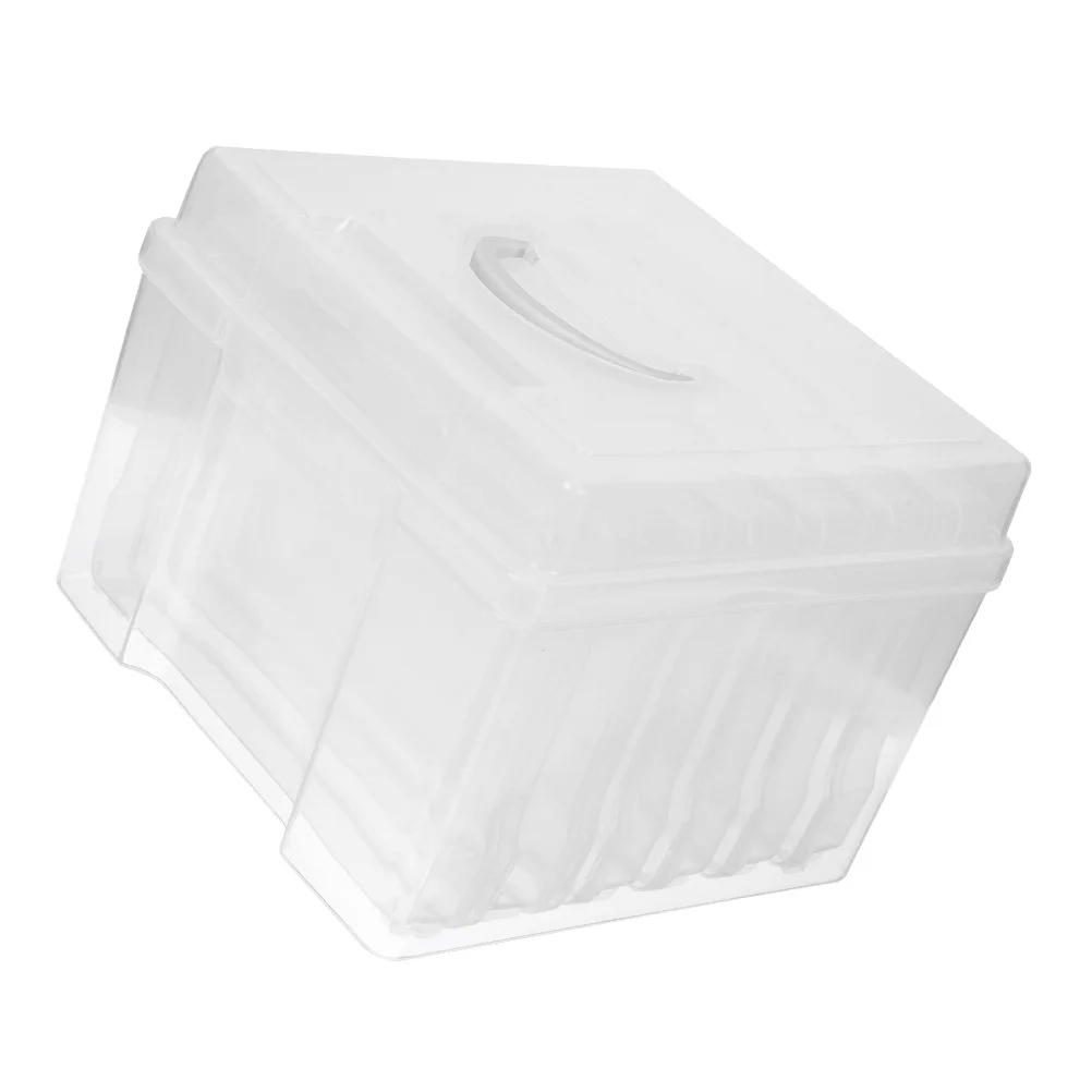 

Component Photo Storage Box Boxes Plastic Multi-functional Container Photos Carry Case