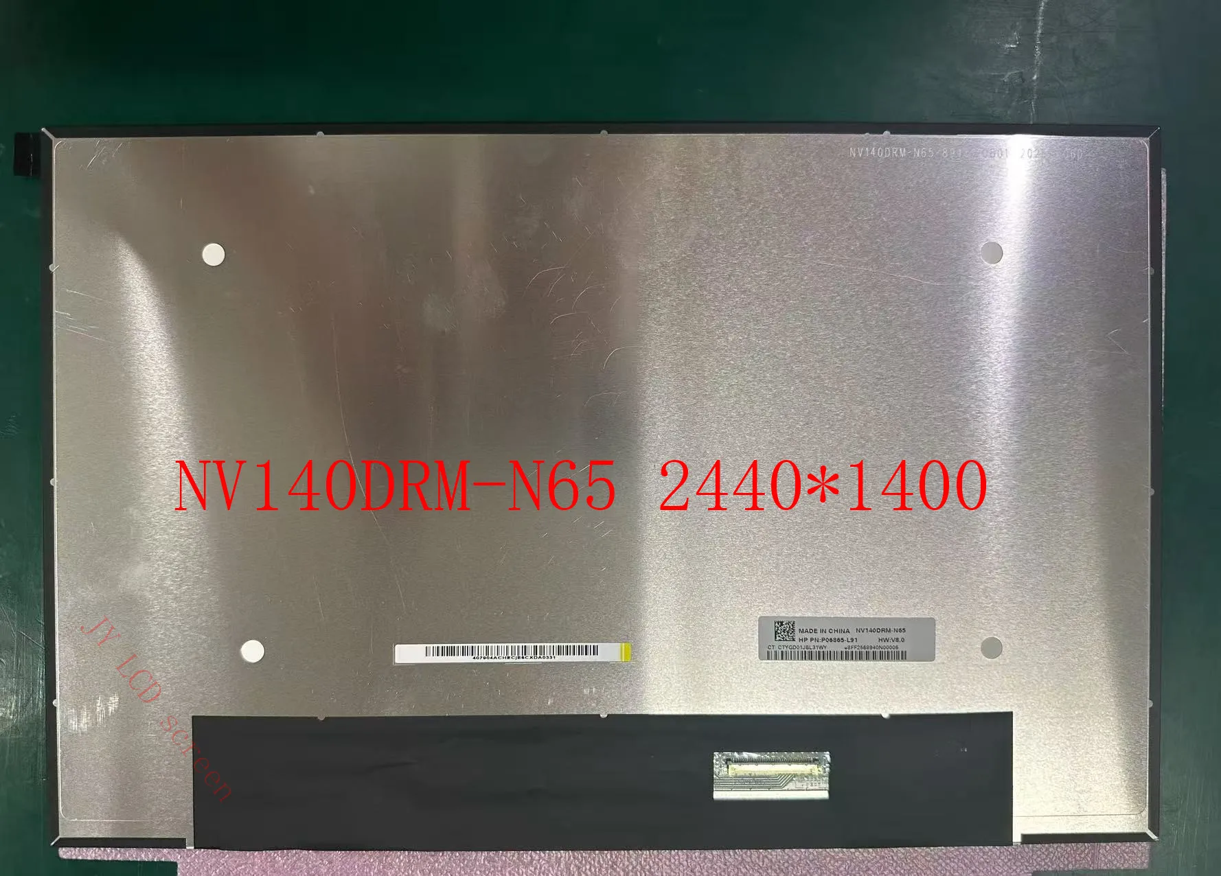 

14.0 inch 2440*1400 eDP NV140DRM N65 NV140DRM-N65 V8.0 65HZ IPS Laptop LCD Screen Replacement Display Matrix