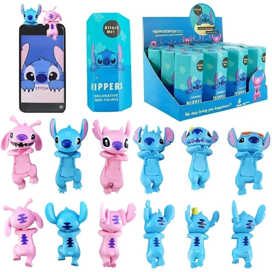 

2025 Stitch Series Surprise Blind Box Party Angel Mysterious Blind Box Cute Anime Figures Christmas Gifts Model Doll Kids Toys