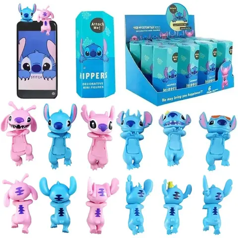 2025 Stitch Series Surprise Blind Box Party Angel Mysterious Blind Box Cute Anime Figures Christmas Gifts Model Doll Kids Toys