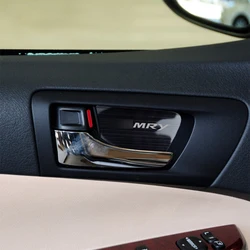 Accessories For 2012-2017 Toyota Camry (XV50) Metal Interior Door Handle Cap Trim Stickers Auto Parts