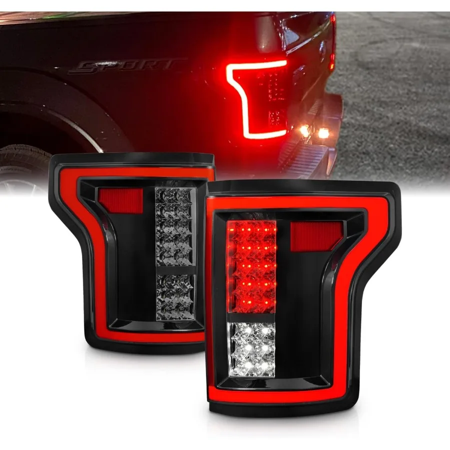 

Для 20152017 F150 пикап, полностью светодиодные 3D-цифровые трубки, дымовые задние фонари в сборе, пара с улучшенной видимостью и современной эстетией