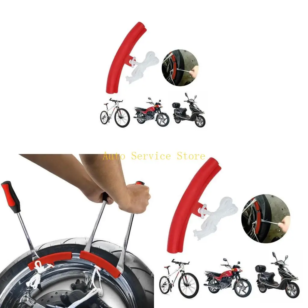 

462A Pack of 8 Auto Wheel Rims Savers Protective Gear Wheel Rims Protective Cover Suitable for Motorbike Bike Tire Rims