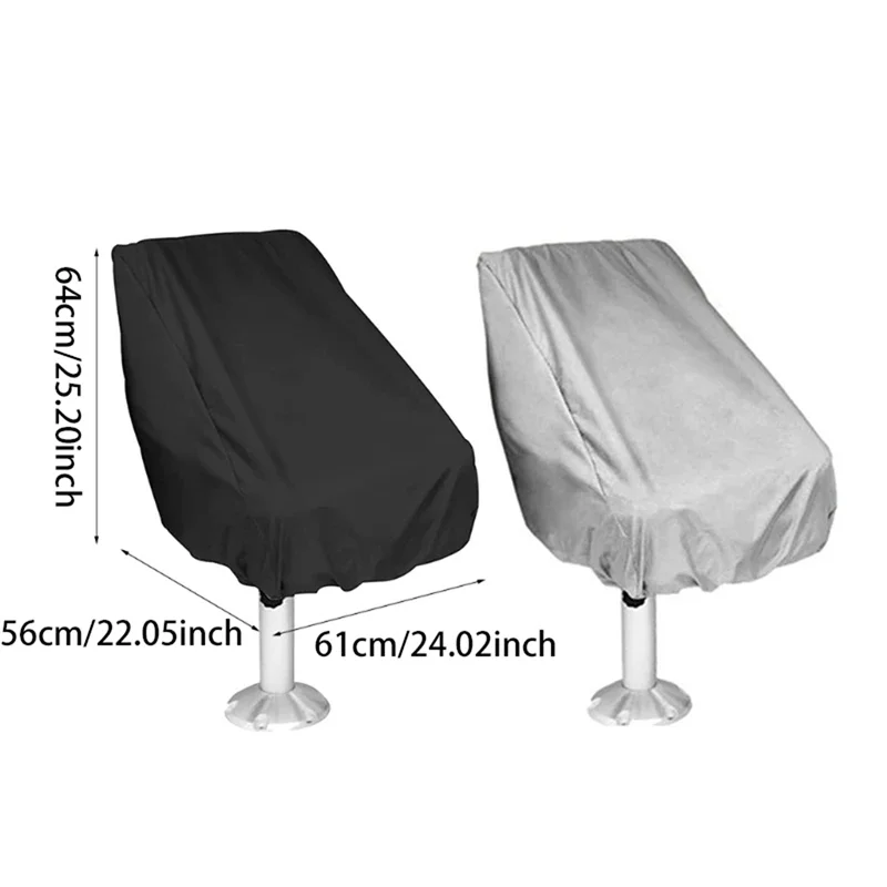 Waterproof Boat Seat Cover Dust-proof Boat Seat Cover UV Protection Marine Outdoor Foldable Durable Yacht Accessories