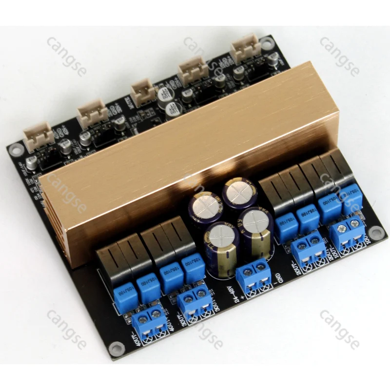 

TPA3255/300W power amplifier board 4-channel Class D amplifier board 300W*4 DIY power amplifier board HIFI audio amplifier board