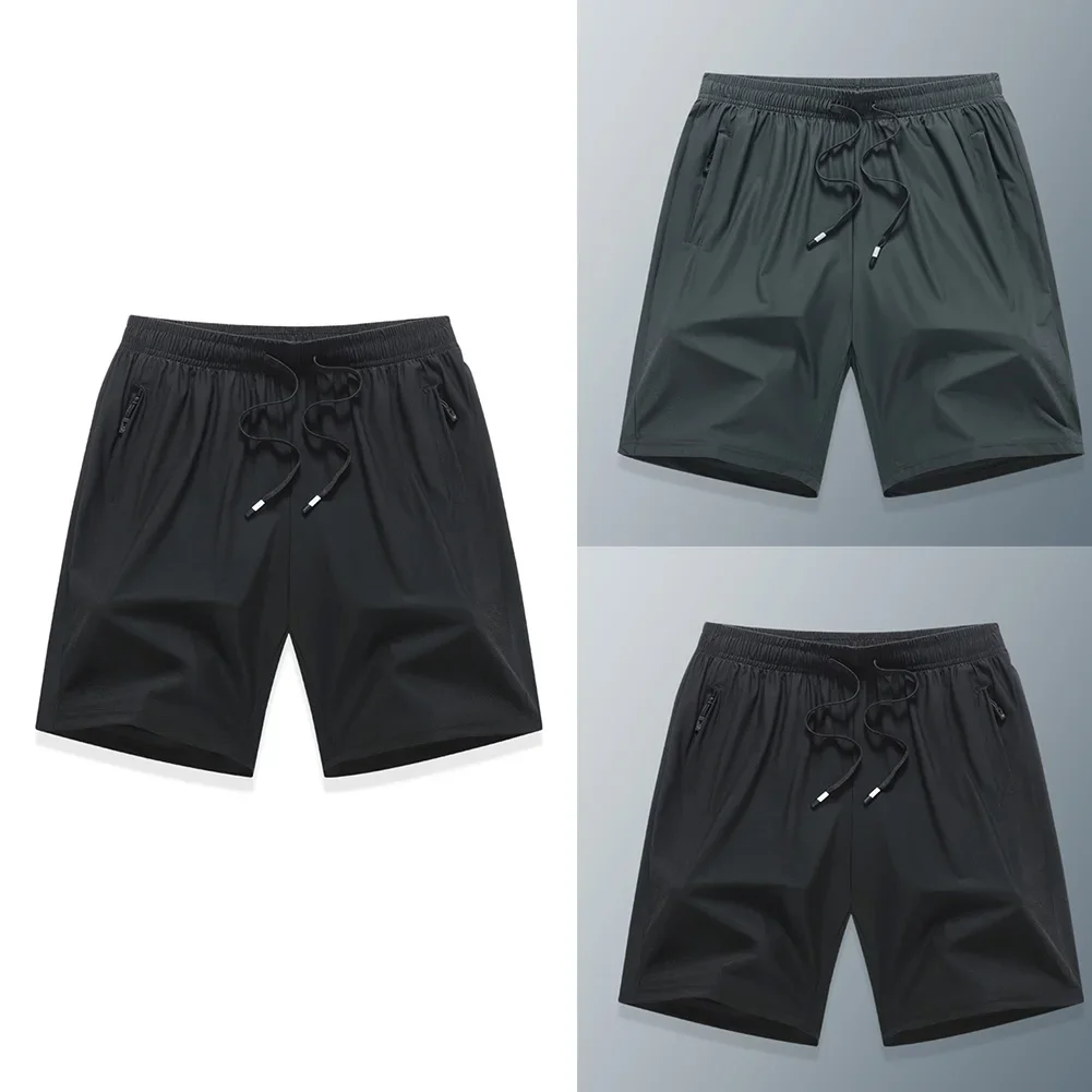 لقضاء عطلة التجفيف السريع السراويل الرياضية السراويل كبيرة الحجم عارضة السراويل مجلس السراويل رمادي داكن نسيج البوليستر