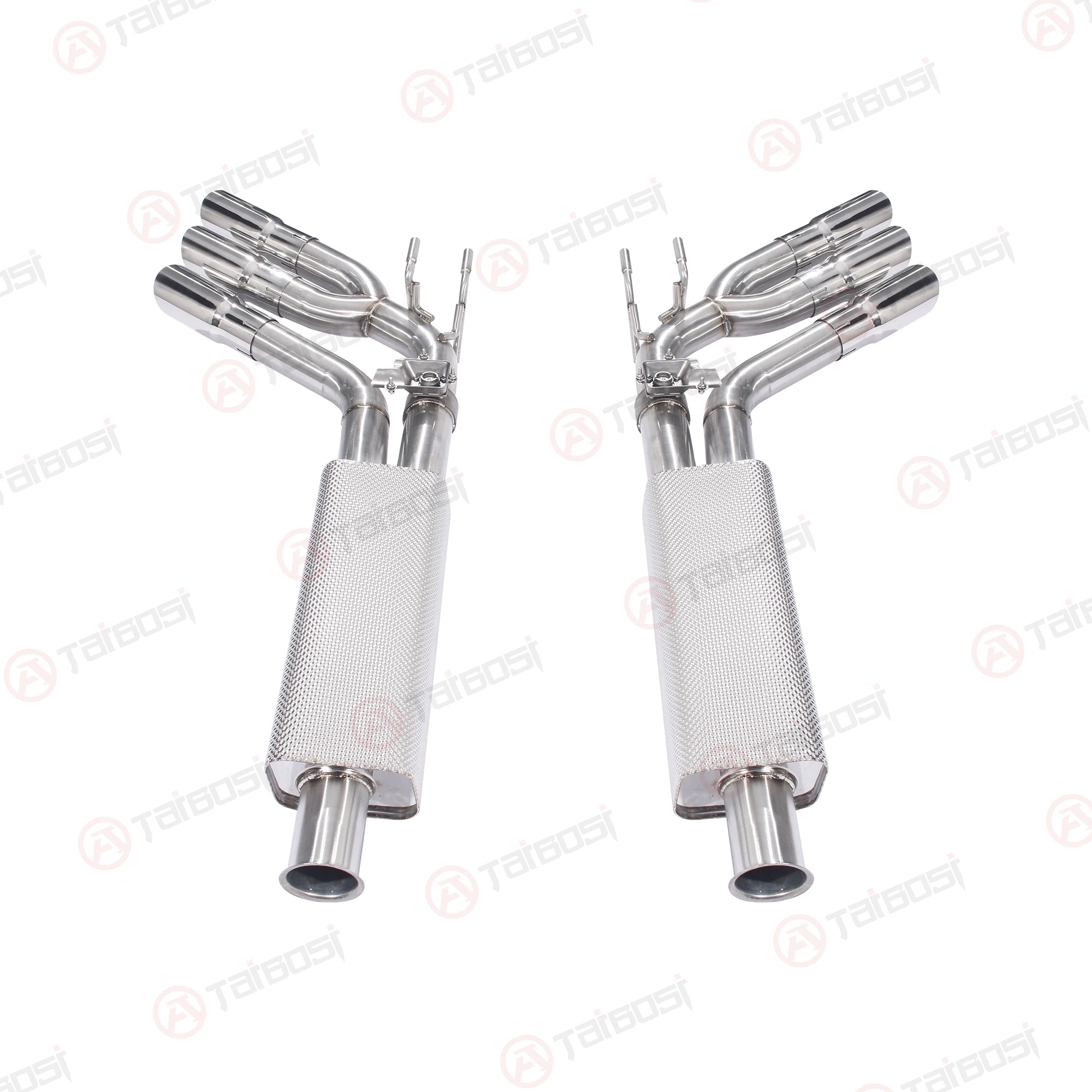 Taibosi Factory Catback Exhaust For Mercedes G63 AMG W463 W464 4.0T 5.5T OEM Valve / Electric Valved Muffler Remote Control