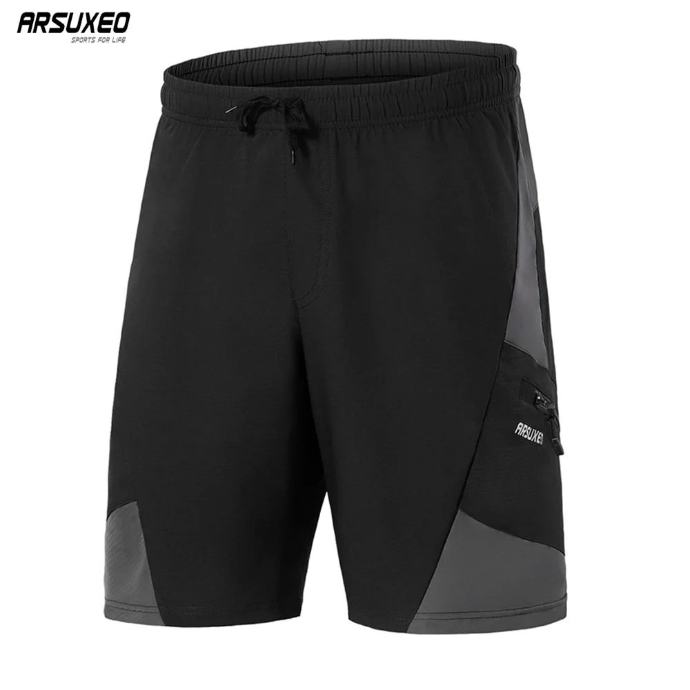 ARSUXEO Men\'s Cycling Shorts Bicycle Clothing Mountain Bike With Underwear Underpants Outfit Maillot Biker 2 in 1 B2204