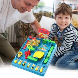 Leading Maze Puzzle Interactive Maze Beads Maze Board Game Educational Puzzle Table Games Fun Maze Toys Tabletop Game