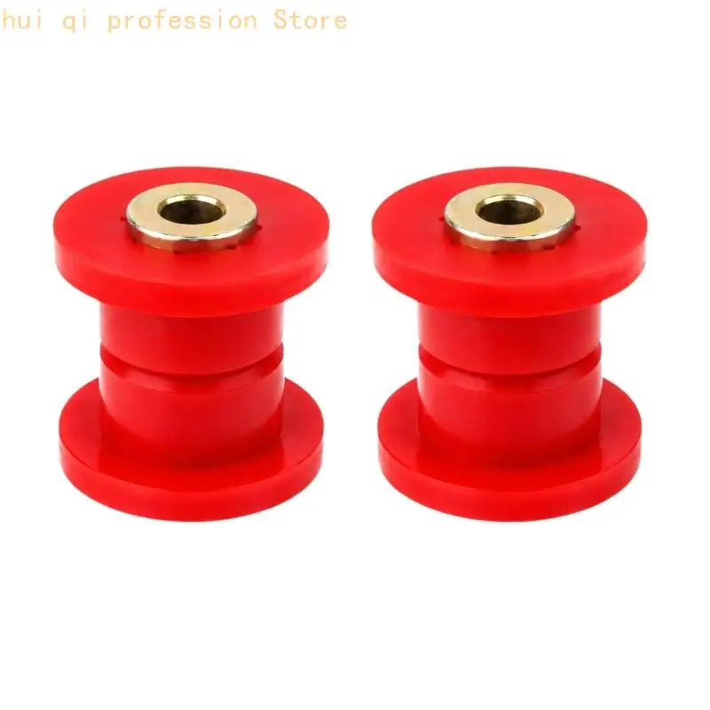 Control Arm Bushing Set for Front Suspension Service, with Flanged Polyurethane Bodies and Metal Center Hardware H8WE
