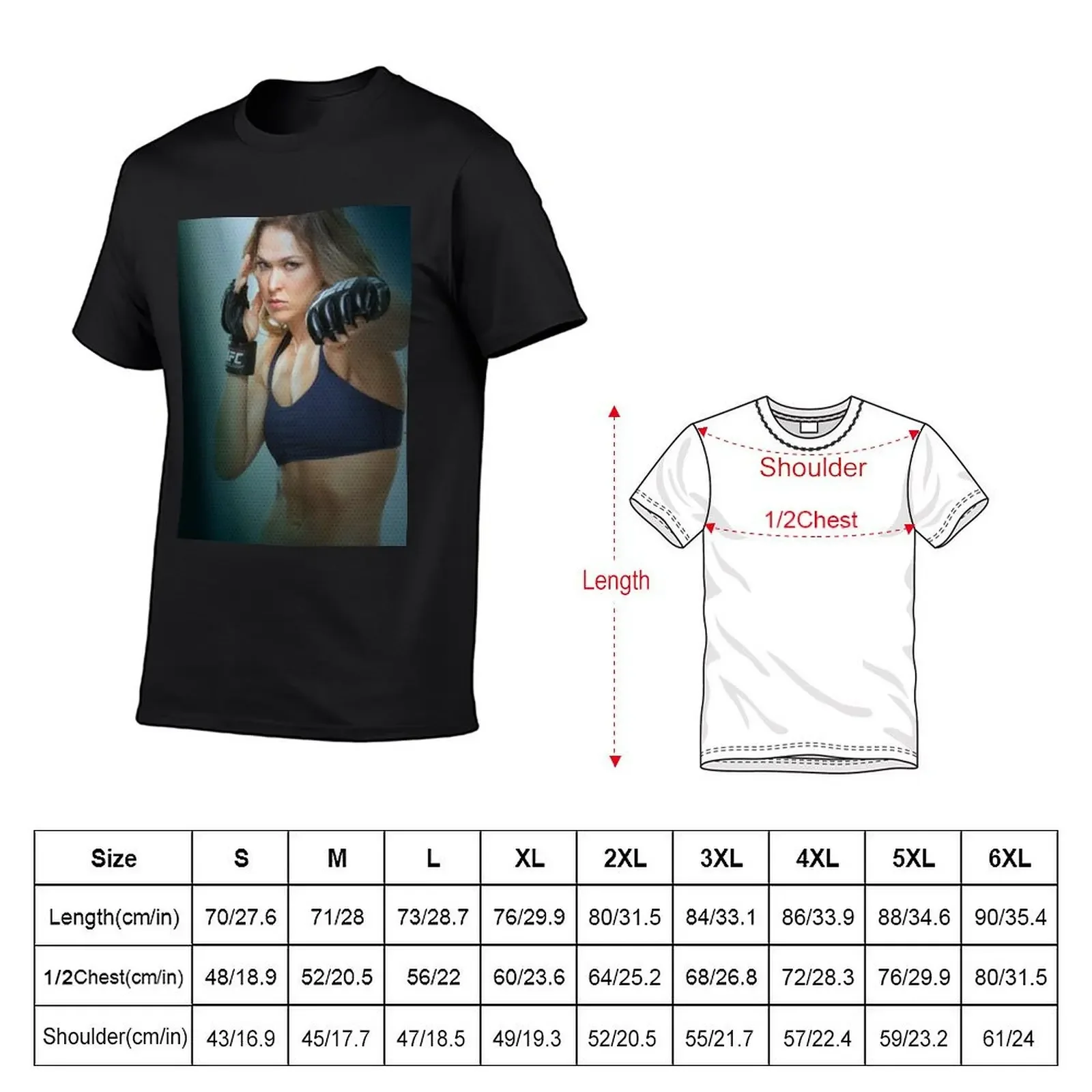 Ronda Rousey T-Shirt cute clothes vintage t shirts vintage clothes anime mens plain t shirts