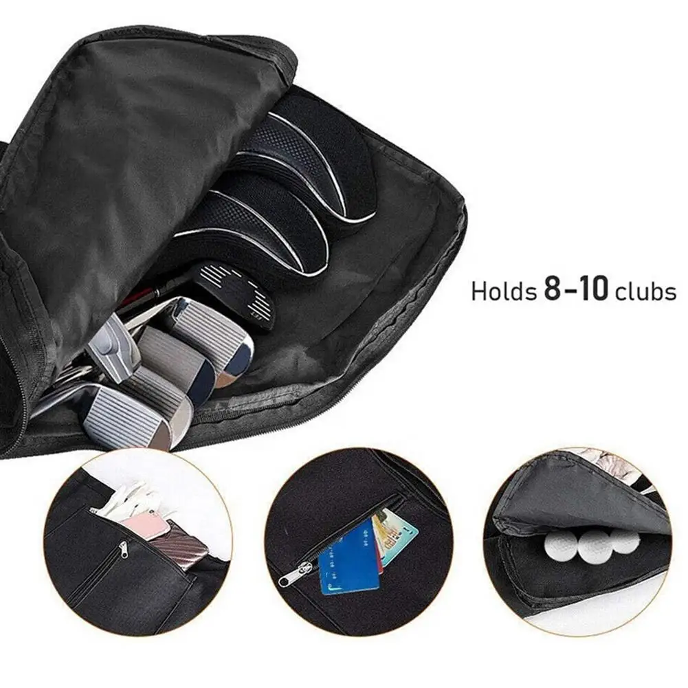 Golf Club Bag Folding Gun Bag Club Storage Bag Lightweight Shoulder Bag Can Hold A Complete Set Of New Portable Bags