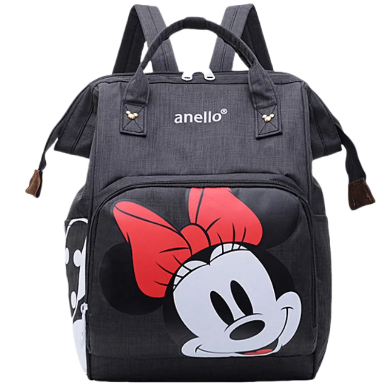 Cartoon ladies backpack printed Disney Mickey Mouse Minnie Mouse large capacity backpack Leisure travel backpack