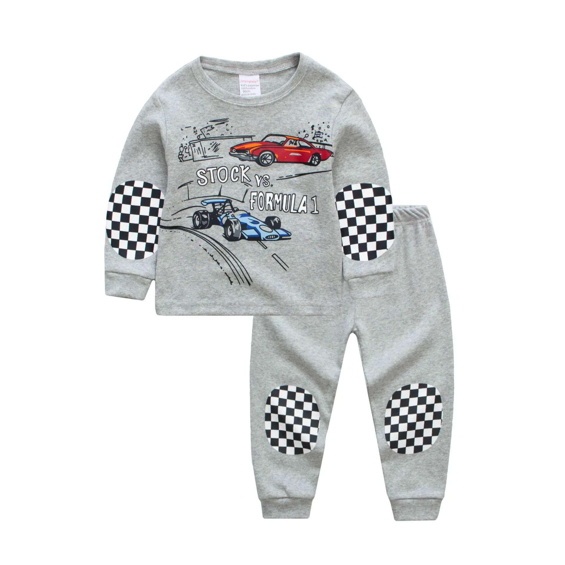 Cars Pajamas Boys Cotton Baby Girl Clothes Winter Newborn 2 Pieces Children's Clothes Set