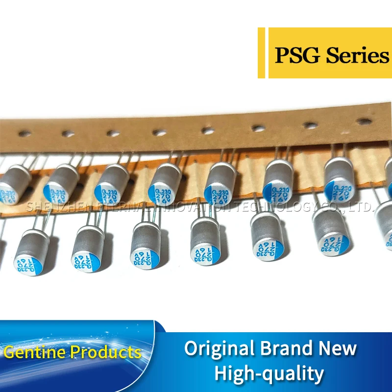 

200pcs 16V470UF PSG 6.3X8-T APSG160ETD271MF08J NIPPON CHEML-CON Aluminum Electrolytic Capacitors High Frequency Low Resistance