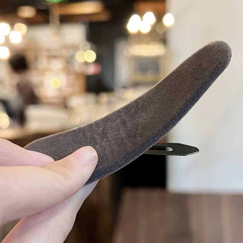 New 1PC Candy Color Hair Pins Cute Hair Barrettes Scrub Beautiful Girls Hairpins Hair Clip Kids Headwear Children Baby BB Clips