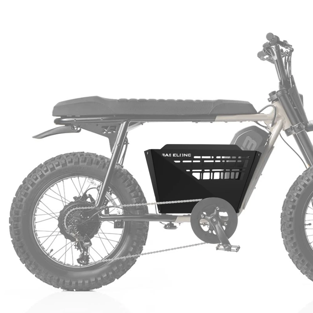 For SUPER73-S2 X Indian For Super73 S2 Basket Center Panel Aluminum Luggage Cargo Storage Basket Electric Motorcycle Accessories
