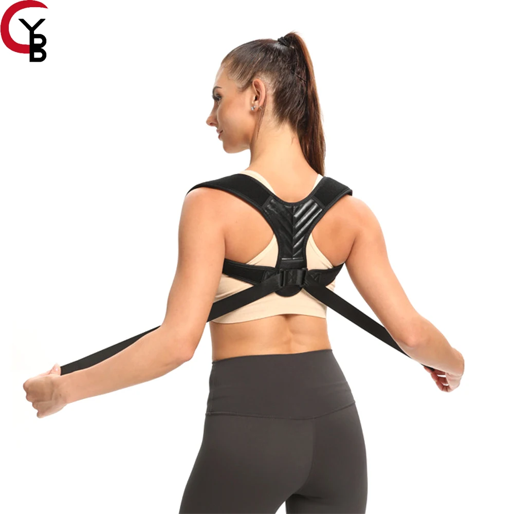 Back Brace Posture Corrector for Women&Men, Adjustable Upper Back&Shoulder Brace Straightener, Relieve Discomfort Neck/Shoulder