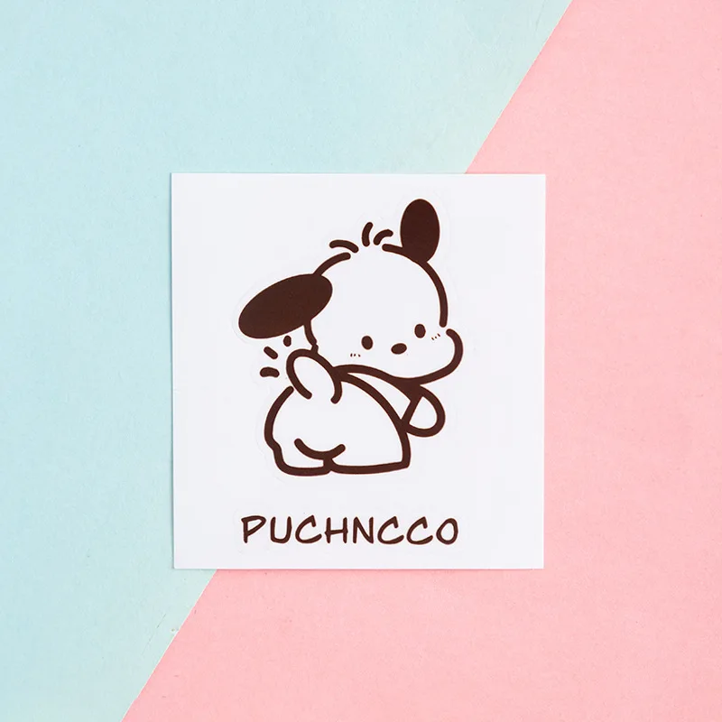 10 قطعة ملصقات مرحبا كيتي لطيف الكرتون معزول الكؤوس كتاب ملصقات سطح المكتب اكسسوارات النساء لوازم طالب الهدايا بالجملة