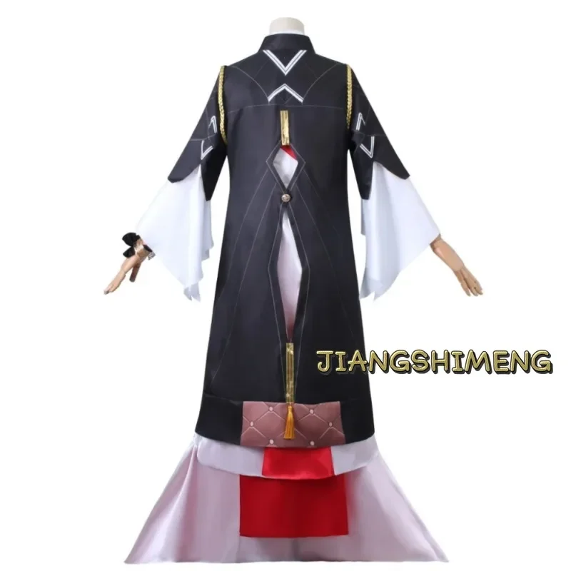 Himeko Cosplay Honkai Star Rail Himeko Costumes Women Wig Accessories Outfit Game Honkai Cosplay Star Rail Stickers