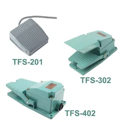 TFS-201 TFS-302 TFS-402 Foot Switch Pedal Switch 15A AC 380V AC 250V 50HZ