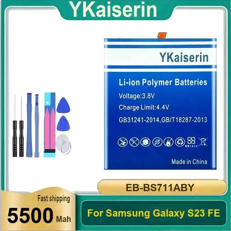 

5500Mah Mobile Phone Battery For Samsung Galaxy S23 FE Environmentally Friendly EB-BS711ABY