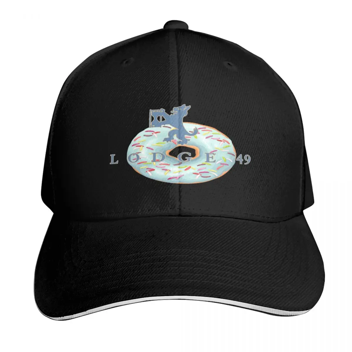 Lodge 49 comedy serial Baseball Cap Breathable Mesh Back Moisture Wicking Quick Dry Curved Brim Classic Fit