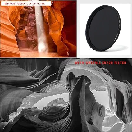 IR Filter Camera Lens Infrared Filter 720nm X-RAY Infrared Filter for SLR DSLR Camera Lens Nikon Canon
