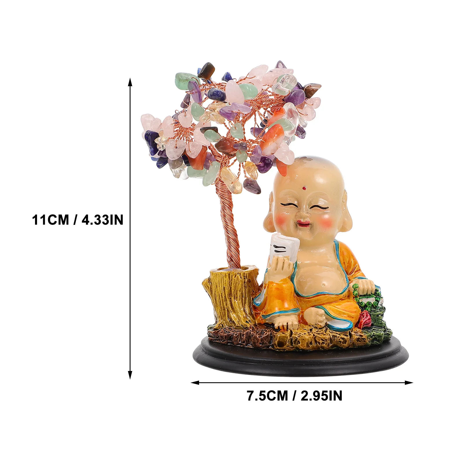 

Classic Maitreya Buddha Decor Living Room Ornament Bedroom Household Home Desktop