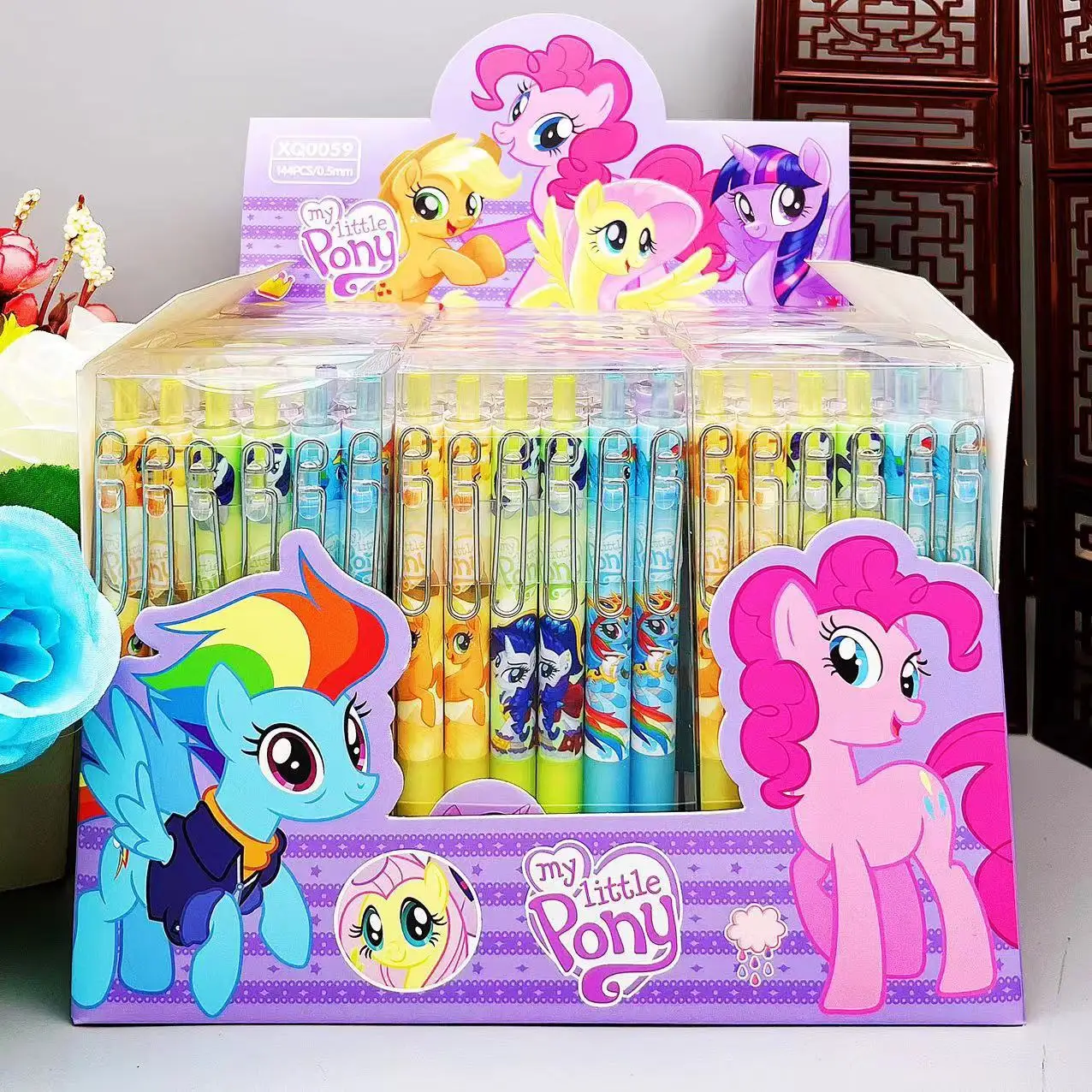 My Little Ponys Ballpoint Pens Kids Unicorn Cute Pen for Writing Student Stationery New School Supplies Office Accessories Gift