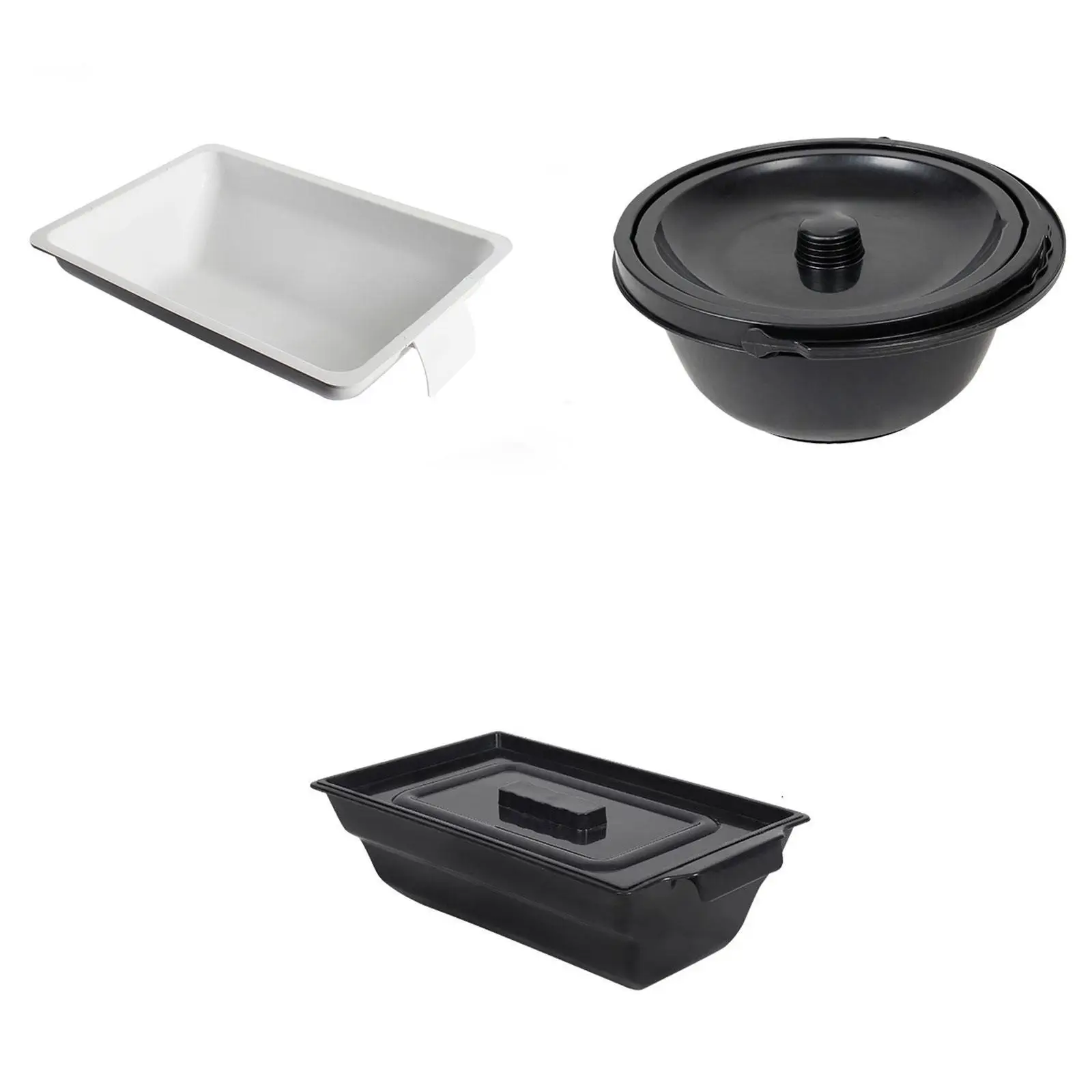 

Chamber Pot Pee Bucket Potty Easy Clean Practical Bedpan Lightweight Commode