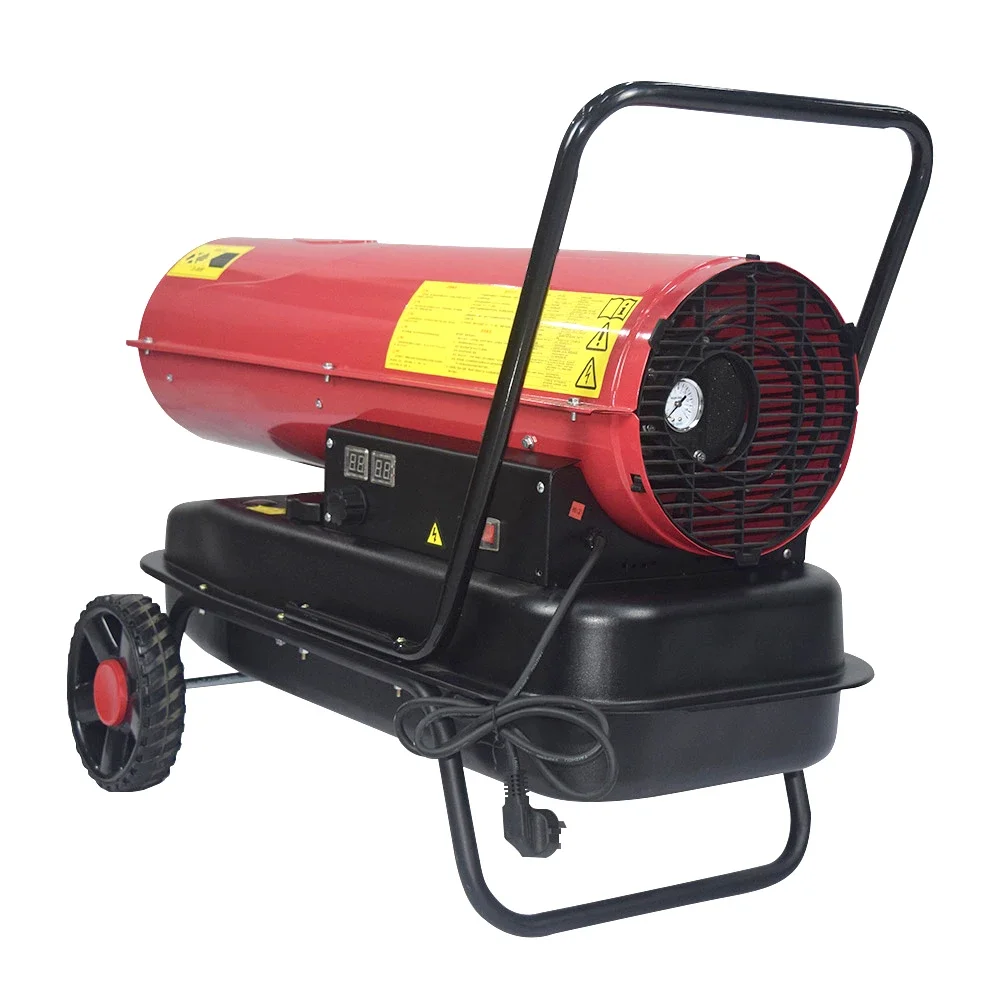 Industrial Fuel Diesel Oil Fan Heater Mobile Air Heater for Poultry Farm Greenhouse Industry Workshop