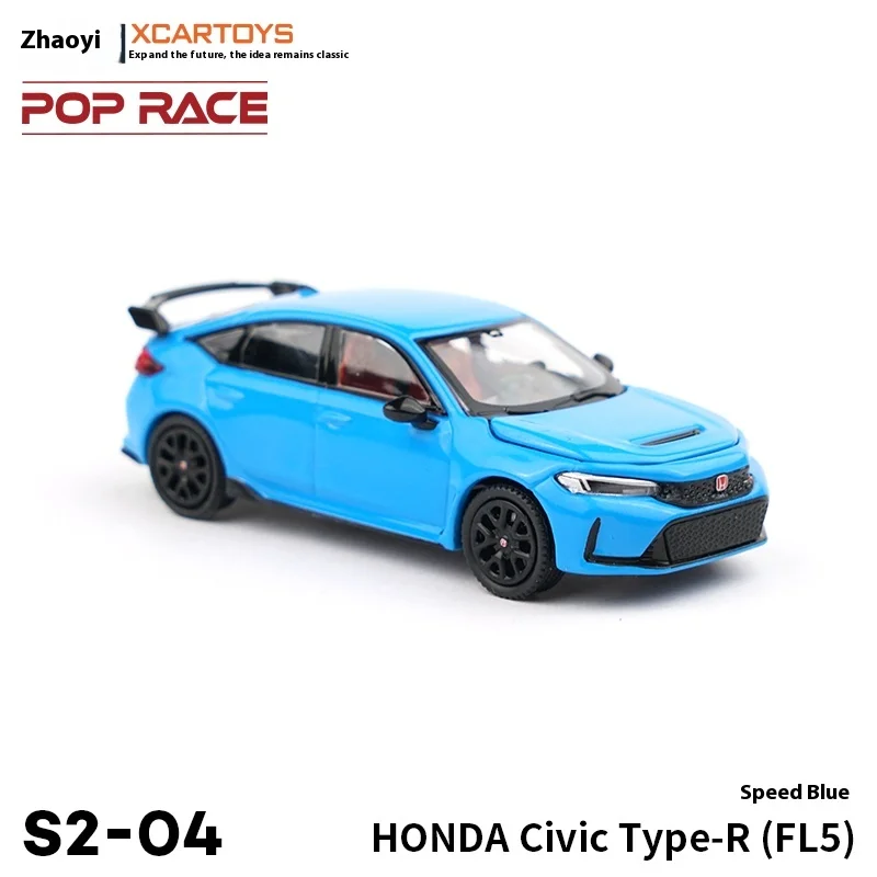 Xcartoys Poprace 1/64 Model Car Racing Cars Alloy Diecast Vehicle Toys Collection Gifts For Teenagers Adults Hobby