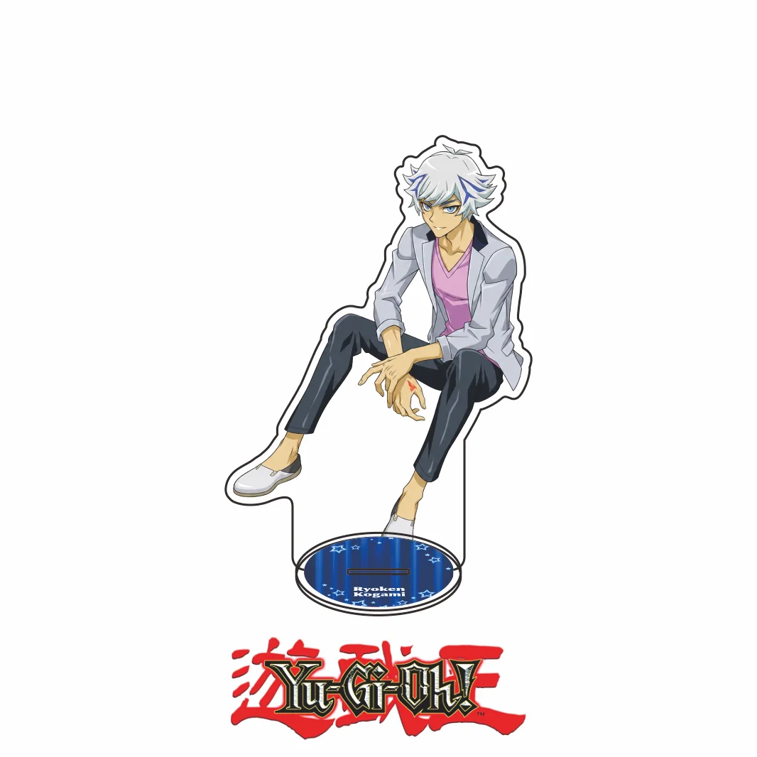 Yu Gi Oh Acrylic Stand Keychain Anime Figure 2026 New Model Sitting Pose Character Desktop Decor Collection Gift For Anime Fans