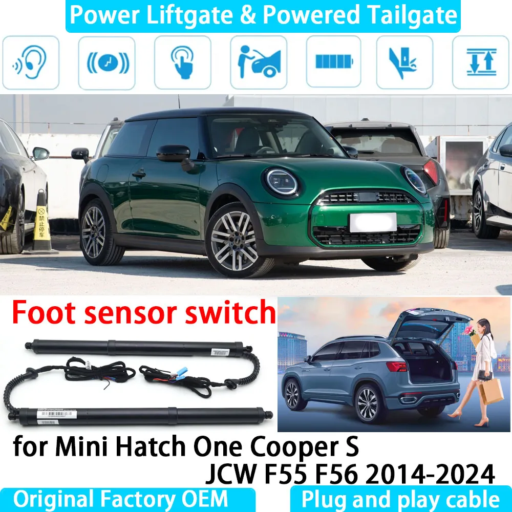 

for Mini Hatch One Cooper S JCW F55 F56 2014-2024 Automatic Electric Power Liftgate Powered Tailgate Strut Tail Gate Lift System