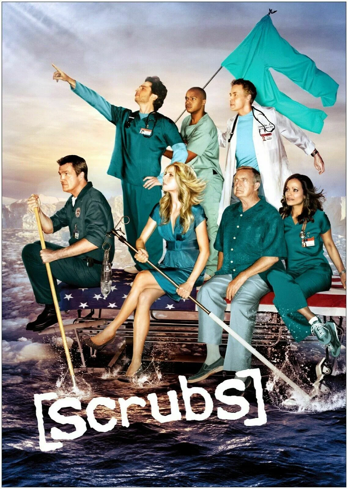 Scrubs TV Show Print Art Canvas Poster For Living Room Decoration Home Wall Decor Picture