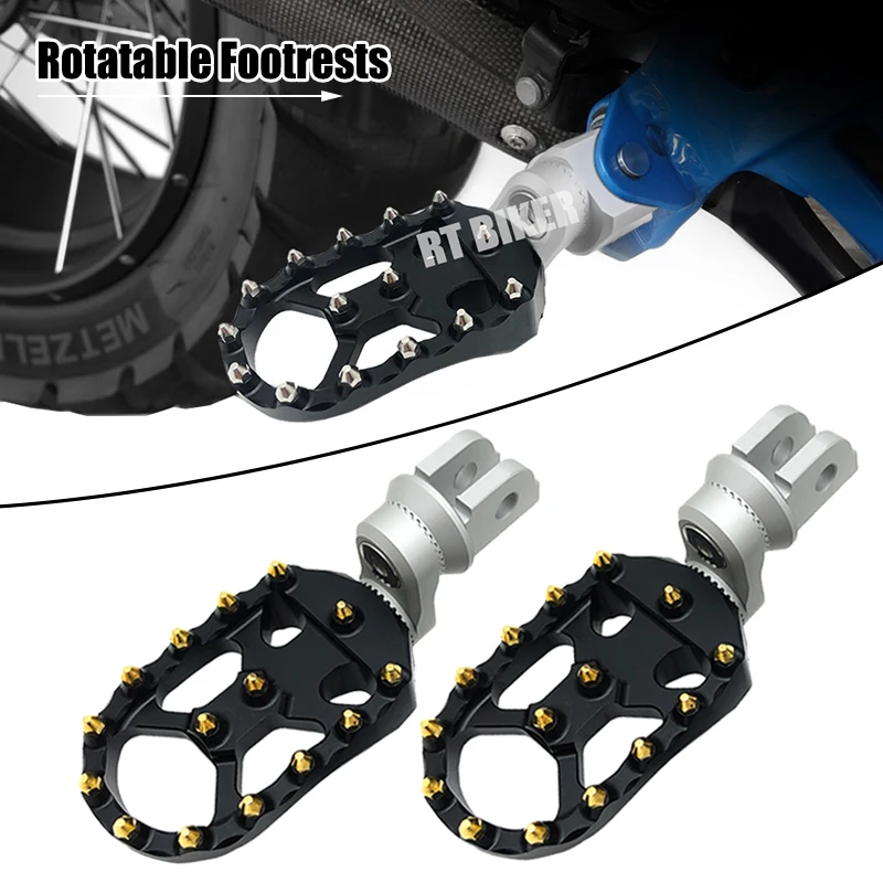 

R1250R R1250RS Rotatable Front Footrest Rotatable Foot Pegs Fit For BMW R1250 RS R 1250R/RS 2019-2022 Motorcycle Foot Pegs Rests