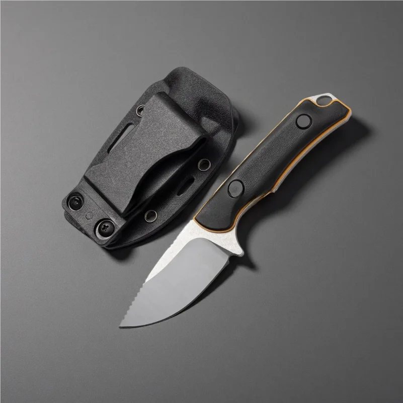 

Cross-Border Hot Selling Small Straight Knife Survival Outdoor Camping EDC Fishing with Sheath
