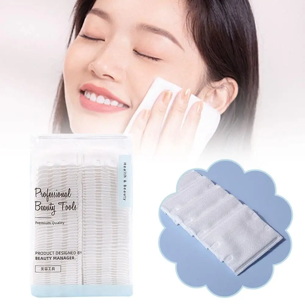 Disposable Double-sided Makeup And Makeup Removal Cotton Pads For Cleaning And Wet Application Of Facial Bags