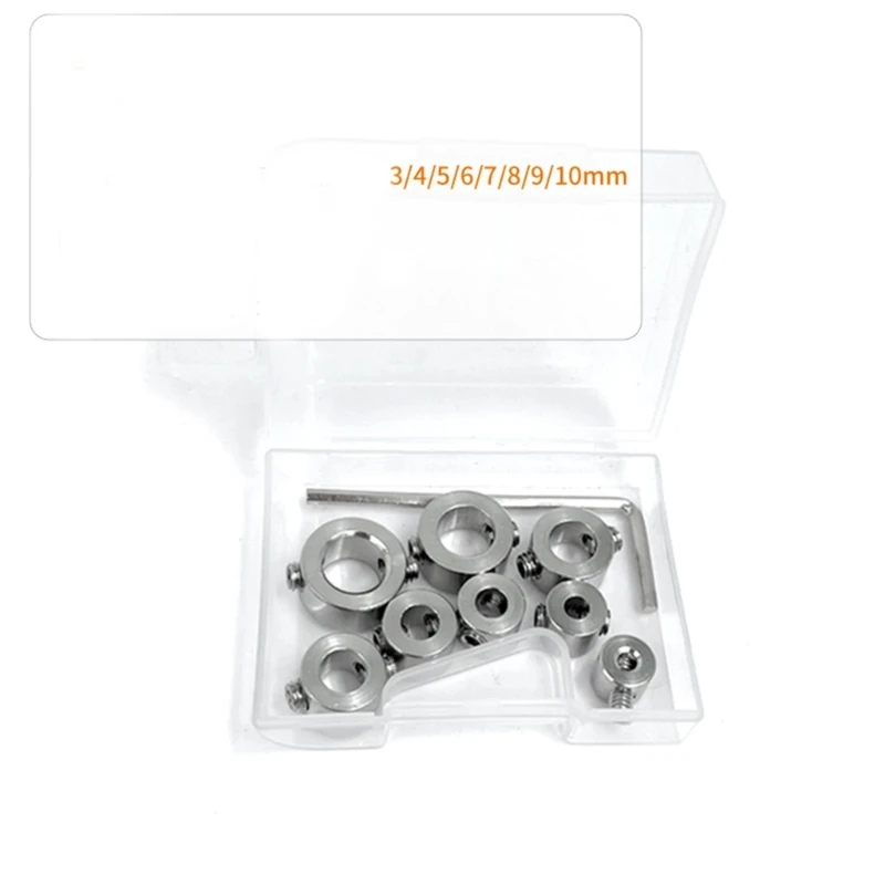 Drill Bit Limit Ring Optical Bit Locator Limiter Positioning Ring Stainless Steel Woodworking Tools Accessories Dropship