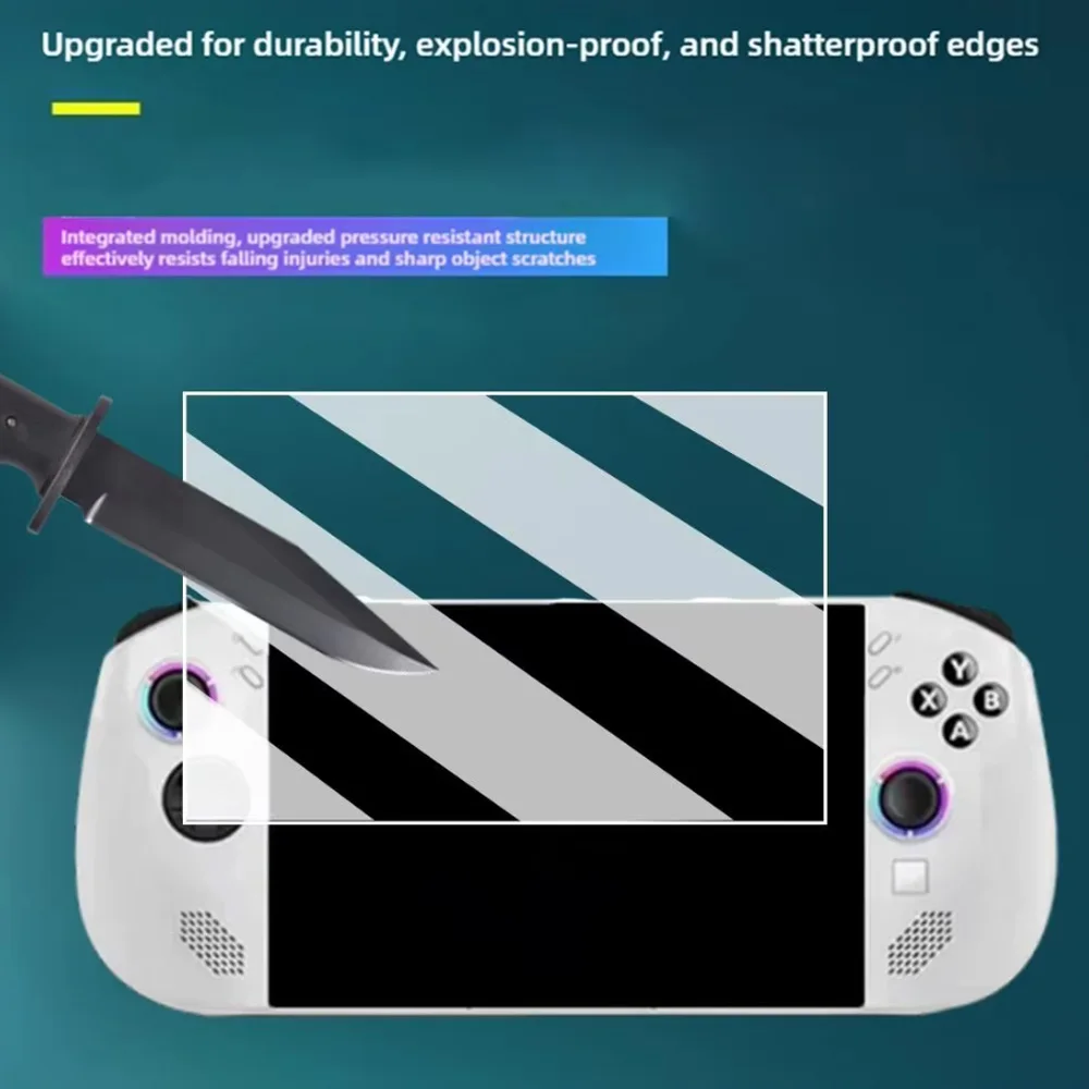 

for Legion Go S Tempered Film 2PCS HD 9H Screen Protector Anti Scratch Protective Film Explosion-proof Anti Fingerprint