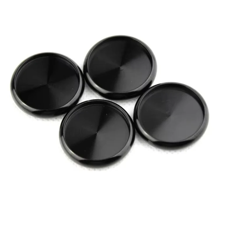 6pcs 38mm Book Binding Supplies Aluminum Binding Discs Mushroom Hole Binder with Metal Disc Binding Loose-leaf Ring Buckle