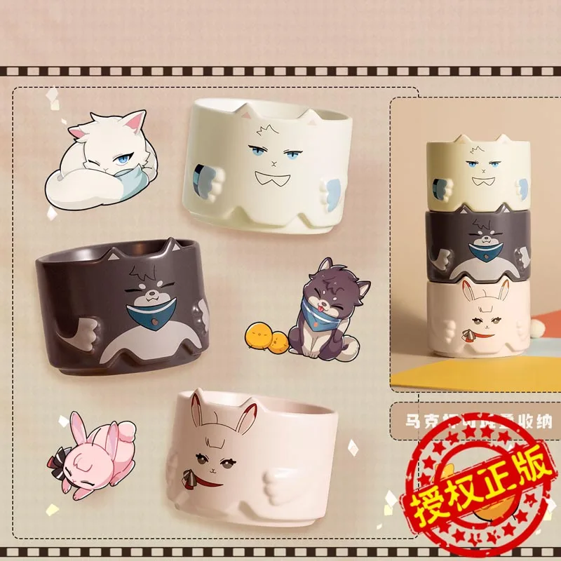 Anime Link Click Shiguang Daili Ren Lu Guang Cheng Xiaoshi Qiao Ling Cosplay Cartoon Mug Cup Ceramic Drinking Water Cup Gift