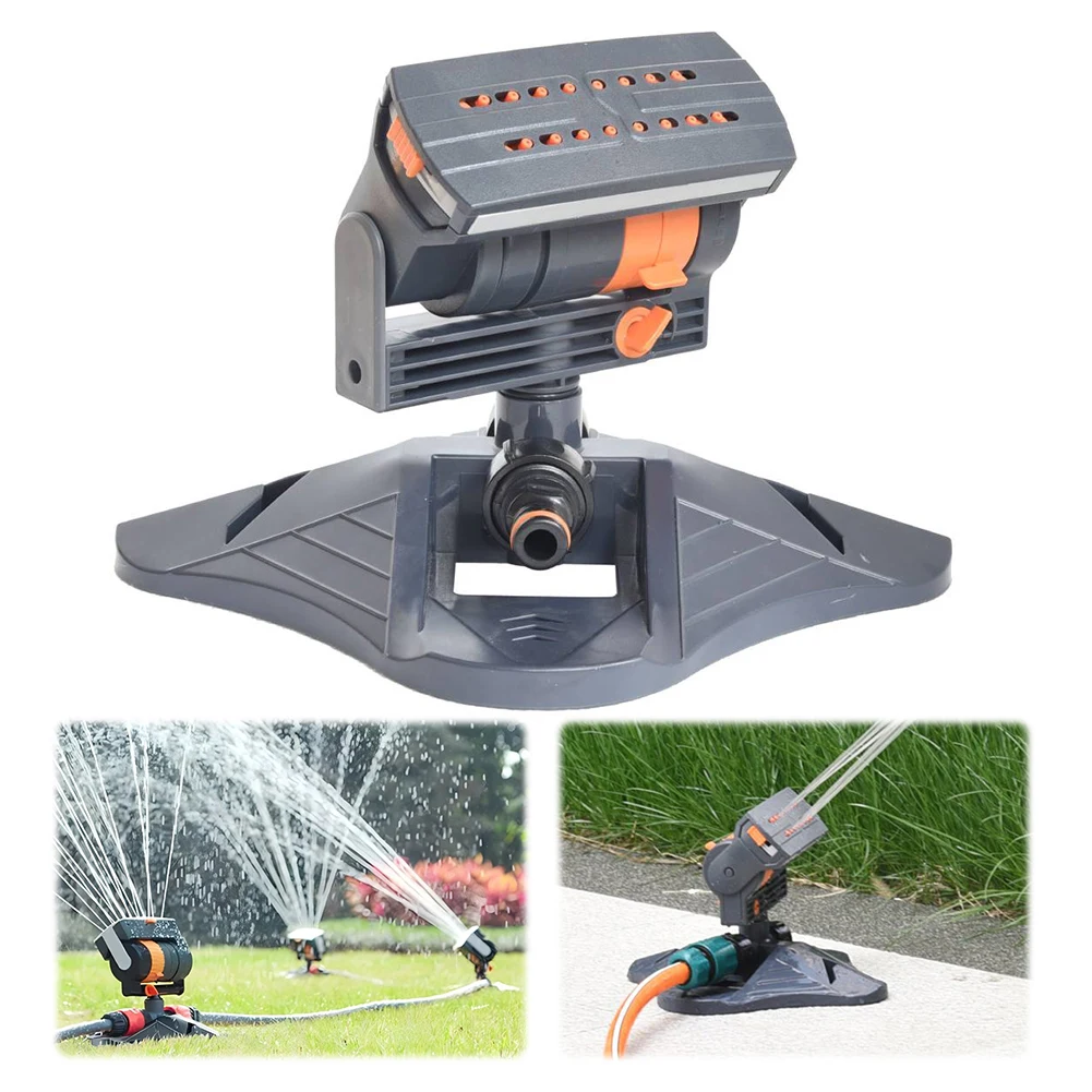 

16 насадок, осциллирующий спринклер, регулируемый диапазон ширины и расхода, спринклер для воды, спринклер для газона для двора