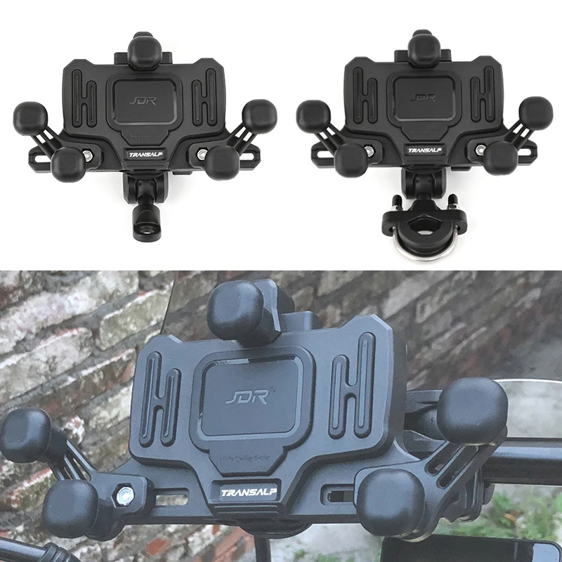

For Honda Transalp XL750 XL400 XL650 XL700 XL 750 650 400 Motorcycle Accessories Handlebar Mobile Phone Holder GPS Stand Bracket