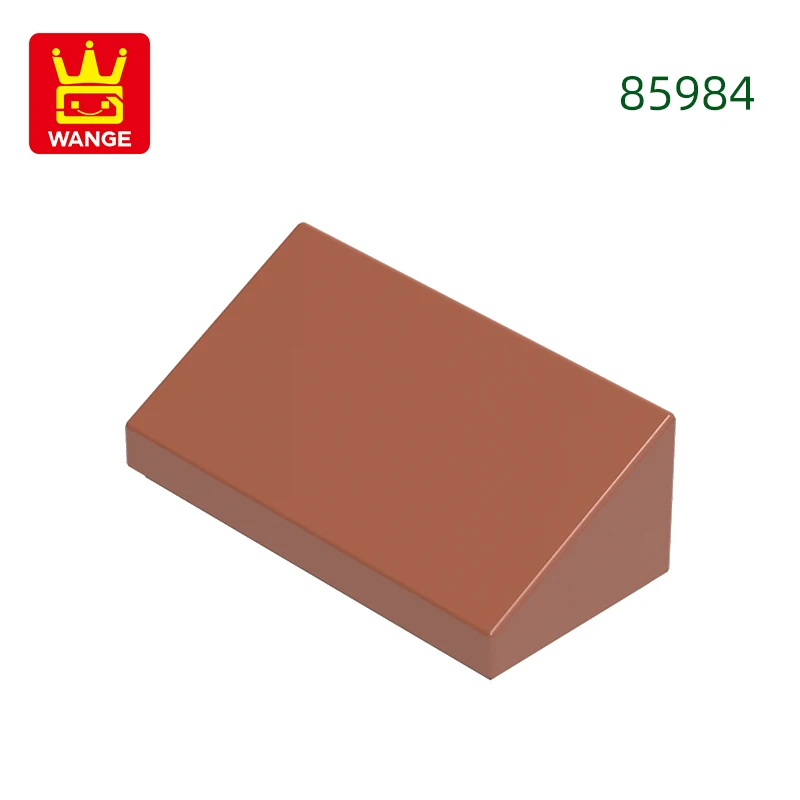 Wange 266 stks/partij 85984 Slope 30 1x2x 2/3 Roff Block Moc Color Accessoires Compatibel Met Brick DIY Kinderspeelgoed Assemblage Onderdelen