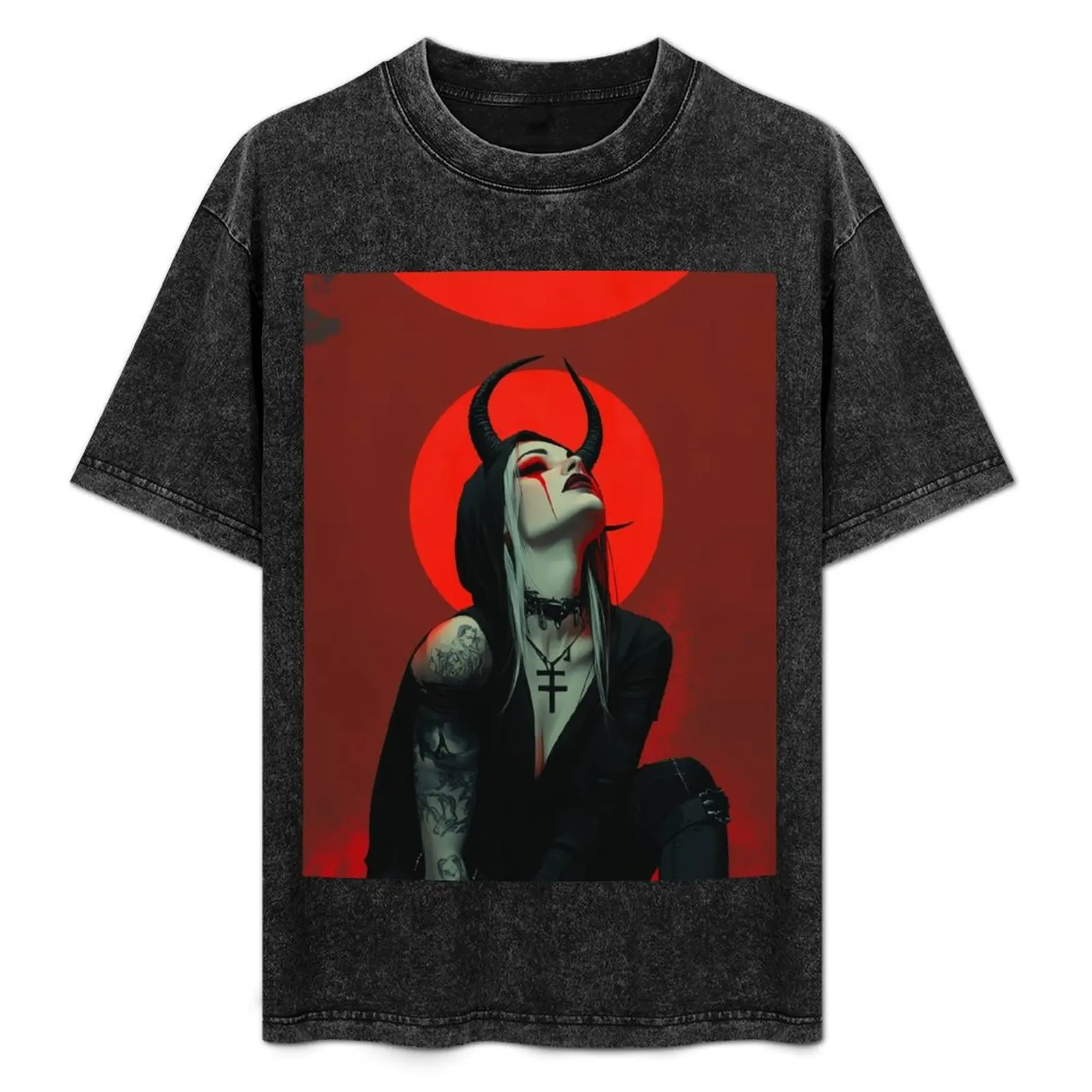 

bad nun T-Shirt Large Size Basic Casual T-Shirt